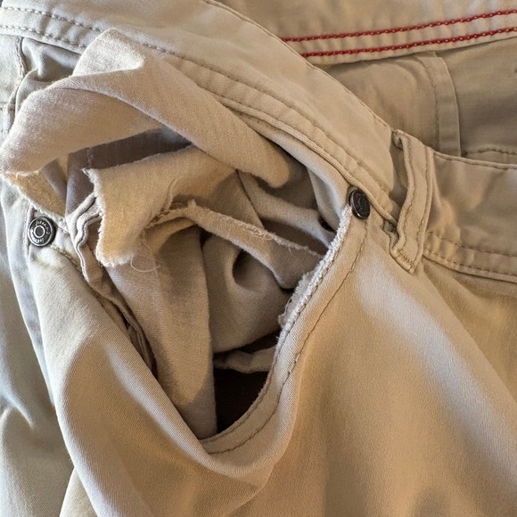 Johnnie-O‎ men's khaki pants. 35 x 32. GUC - Picture 9 of 9